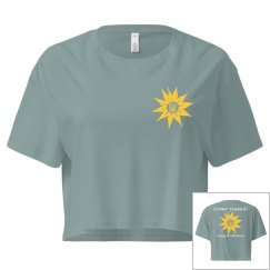 Glory to Ukraine 2022_women's crop tee