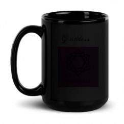 15oz Black Glossy Mug
