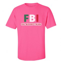 Unisex Ultra Cotton Safety Neon Crewneck Tee