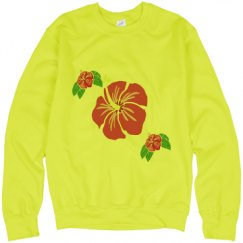 Unisex Neon Crewneck Sweatshirt
