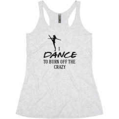 Ladies Slim Fit Super Soft Racerback Triblend Tank