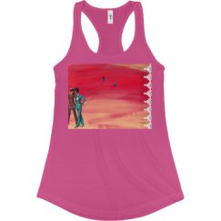 Ladies Slim Fit Racerback Tank Top