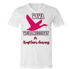 Unisex V-Neck Jersey Tee