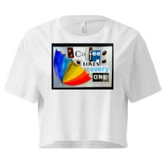 Ladies Festival Cali Crop Top Tee