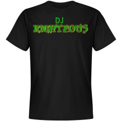DJ Righteous T Shirt Black