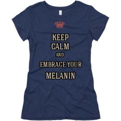 Ladies Slim Fit Super Soft Triblend Tee