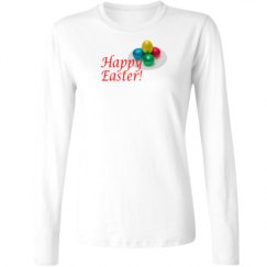 Ladies Relaxed Fit Basic Long Sleeve Tee