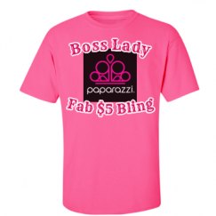 Unisex Ultra Cotton Safety Neon Crewneck Tee