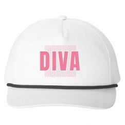 Snapback Five-Panel Rope Hat