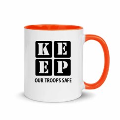 11oz Ceramic Mug with Color Inside