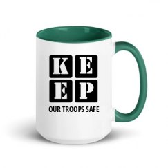 15oz Ceramic Mug with Color Inside