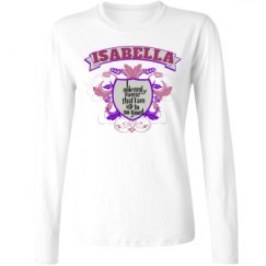 Ladies Relaxed Fit Basic Long Sleeve Tee