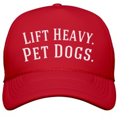 Lift Heavy Pet Dogs Hat