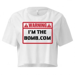 Ladies Festival Cali Crop Top Tee