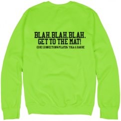 Unisex Neon Crewneck Sweatshirt