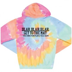 Unisex Tie-Dye Fleece Hoodie