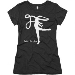 Ladies Slim Fit Super Soft Triblend Tee