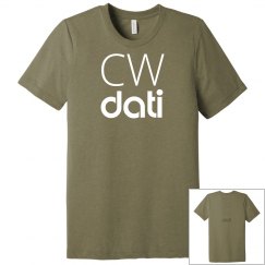 CW DATI UNISEX GREY LOGO TSHIRT