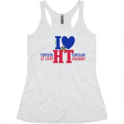 Ladies Slim Fit Super Soft Racerback Triblend Tank