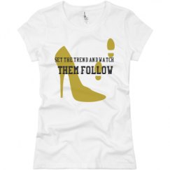 Ladies Slim Fit Basic Promo Jersey Tee