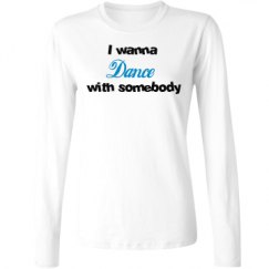 Ladies Relaxed Fit Basic Long Sleeve Tee