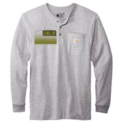 Unisex Carhartt Long Sleeve Henley Tee