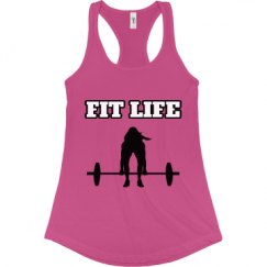 Ladies Slim Fit Racerback Tank Top