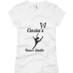 Ladies Slim Fit Basic Promo Jersey Tee