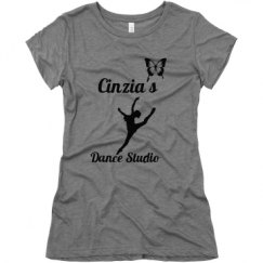 Ladies Slim Fit Super Soft Triblend Tee