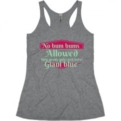 Ladies Slim Fit Super Soft Racerback Triblend Tank