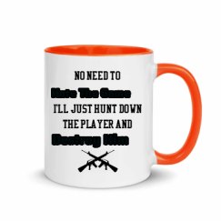 11oz Ceramic Mug with Color Inside