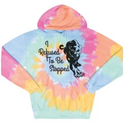 Unisex Tie-Dye Fleece Hoodie