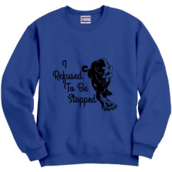 Unisex Film and Foil Crewneck Sweatshirt