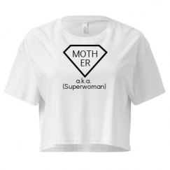 Ladies Festival Cali Crop Top Tee