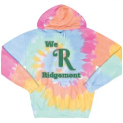 Unisex Tie-Dye Fleece Hoodie