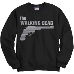 Ricks gun silver metallic logo