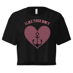 Ladies Festival Cali Crop Top Tee