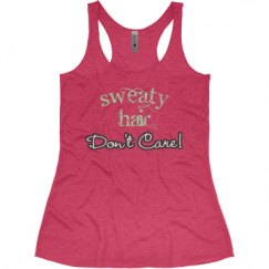 Ladies Slim Fit Super Soft Racerback Triblend Tank