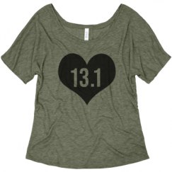 Ladies Flowy Slouchy Tee