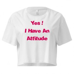 Ladies Festival Cali Crop Top Tee