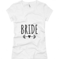 Ladies Slim Fit Basic Promo Jersey Tee