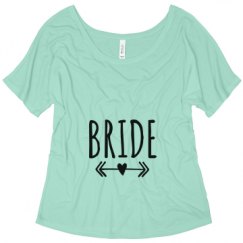 Ladies Flowy Slouchy Tee