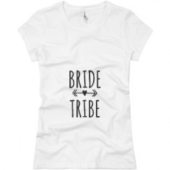 Ladies Slim Fit Basic Promo Jersey Tee