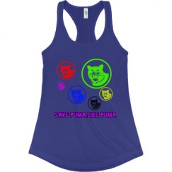 Ladies Slim Fit Racerback Tank Top