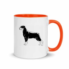 11oz Ceramic Mug with Color Inside