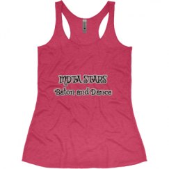 Ladies Slim Fit Super Soft Racerback Triblend Tank