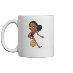 Lady basketball player 