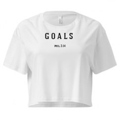 Ladies Festival Cali Crop Top Tee