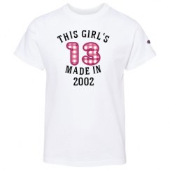 Youth Champion Short Sleeve Tagless Tee