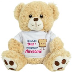 Great Job Dad Plush Animal